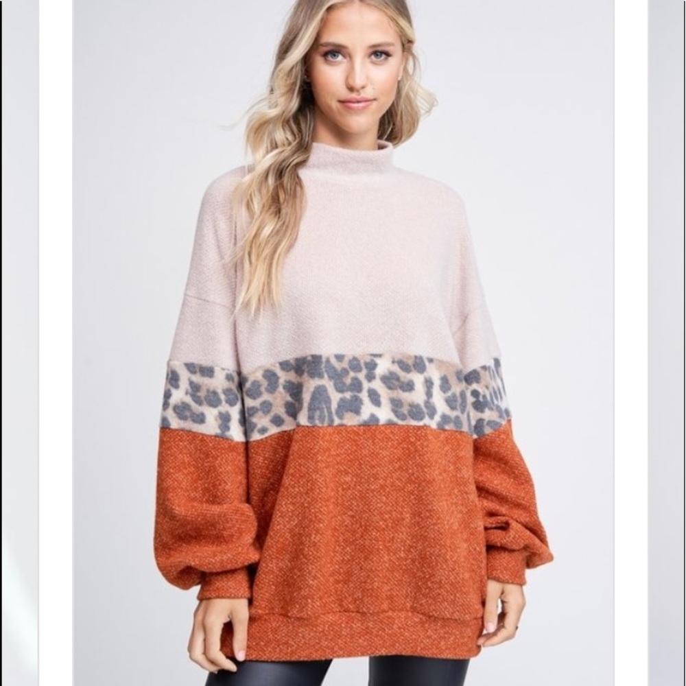 White Birch boutique sweater